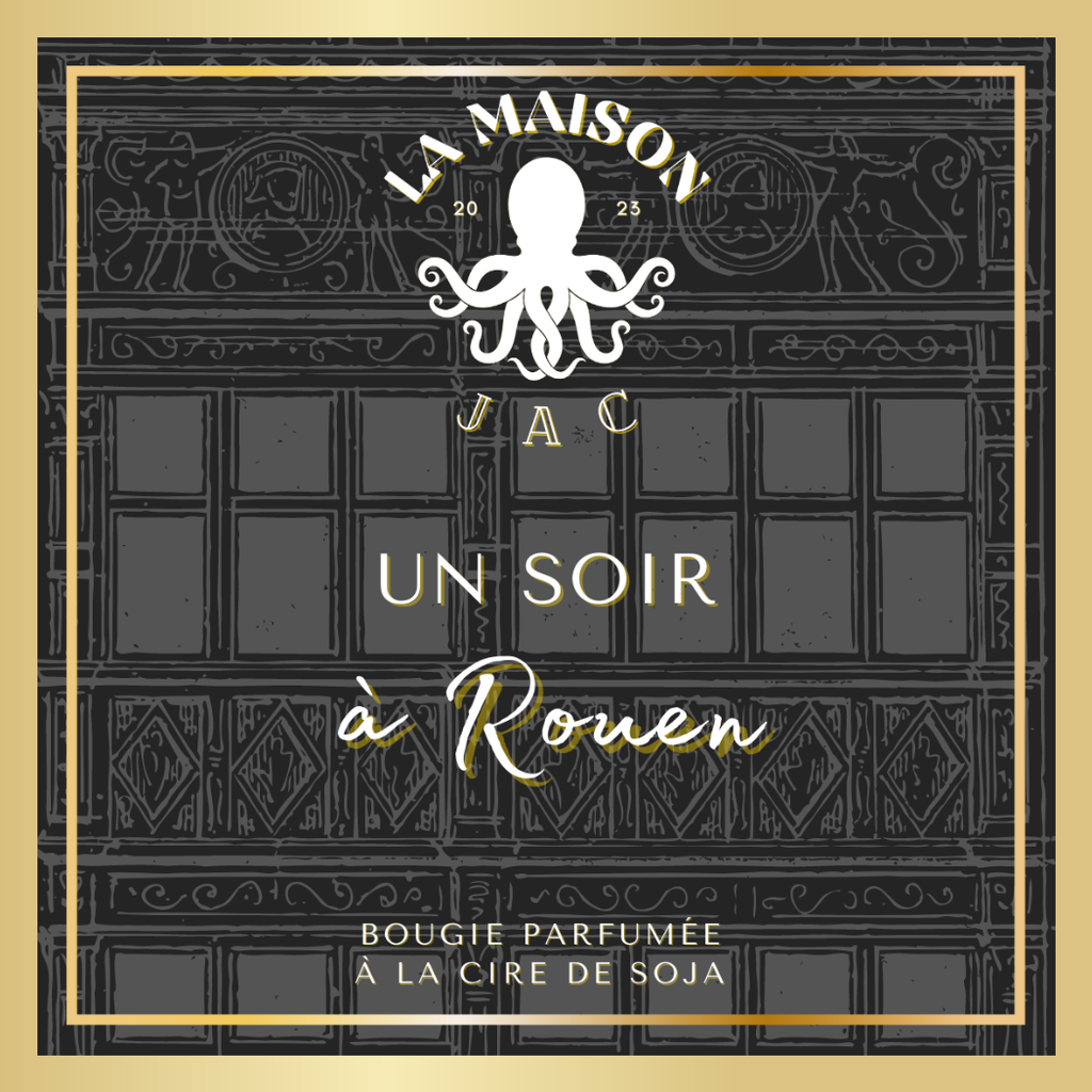Bougie parfumée "Un soir à Rouen"